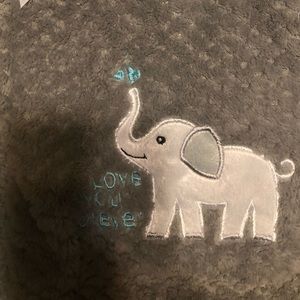 New Baby Heavenly Sent Plush Baby Blanket